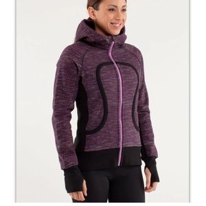 Lululemon Scuba Hoodie in Wee Are From SpaceBlack March Multi, size 10
